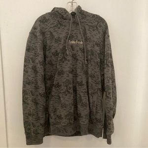 teddy fresh grey toile sweatshirt size XL